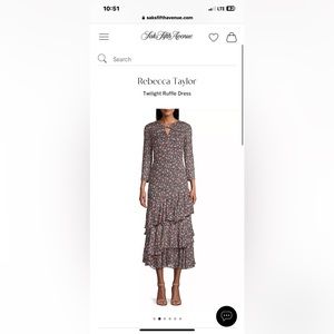 Rebbeca Tailor midi dress